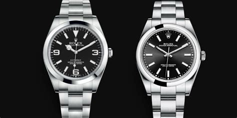 rolex oyster perpetual 39 black vs explorer|14270 vs 114270.